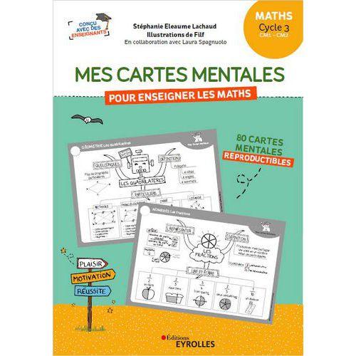 Illustration de : 9782416006517 Mes cartes mentales pour enseigner les maths cycle 3