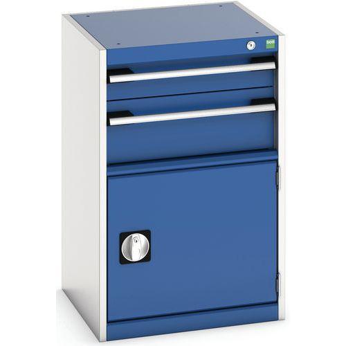 Illustration de : Armoire d'atelier à tiroirs Bott SL-55 - Hauteur 80 cm