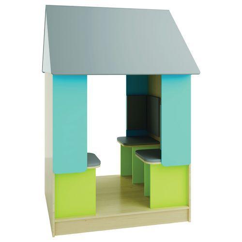 Illustration de : Maison Cubo 4 places