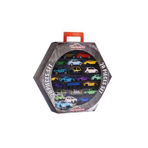 Illustration de : Set de 20 véhicules - Majorette