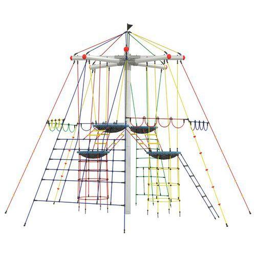 Illustration de : L'Arbre aux Nids perchés Huck