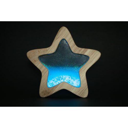 Illustration de : Etoile sensorielle bleu