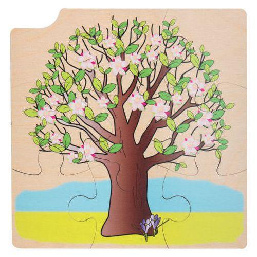 Illustration de : Puzzle l'arbre et les saisons - Rolf