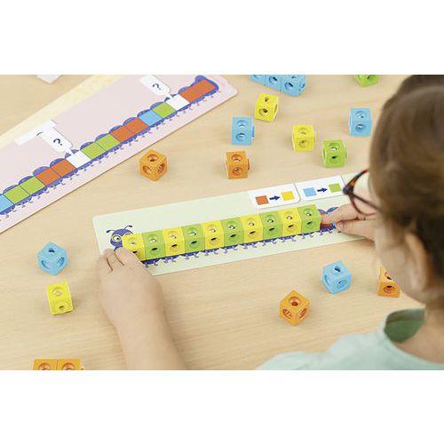 Illustration de : Smartcubes - atelier B-A BA des motifs - complément 4 enfants-Nathan