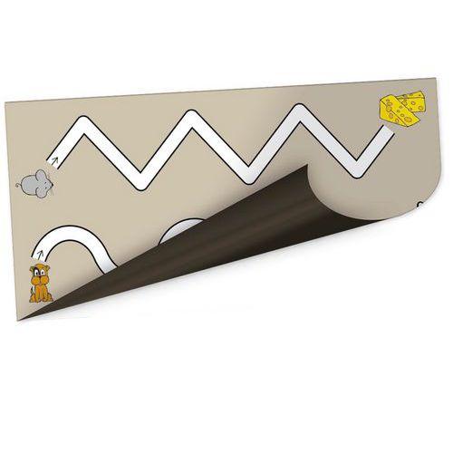 Illustration de : Piste graphique magnétique