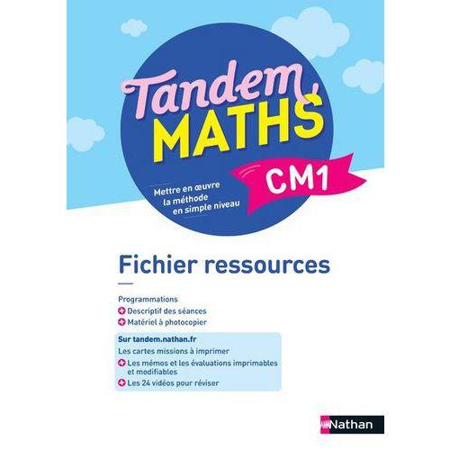 Illustration de : 9782091251981 Tandem maths CM1 fiches ressources