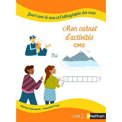 Illustration de : Pack 5 cahiers CM2 Jouer avec le sens et l'orthographe des mots