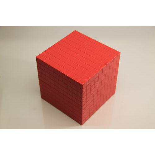 Illustration de : Cube des milliers rouge - Wissner
