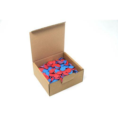 Illustration de : Jetons de comptage en re-plastic (x400) - Wissner