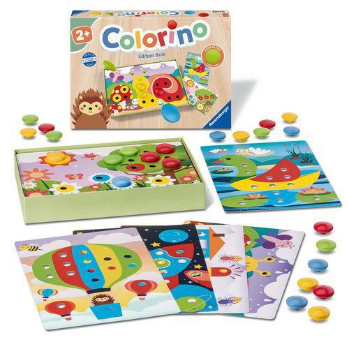 Illustration de : Colorino bois - Ravensburger