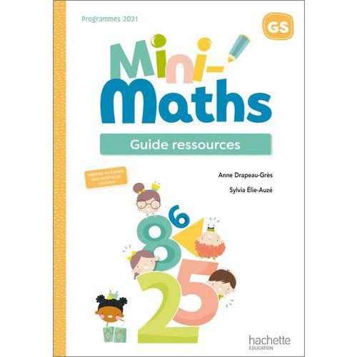 Illustration de : 9782011000538 Mini-maths GS guide ressources
