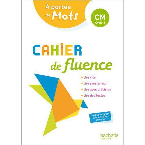 Illustration de : Le nouvel à portée de mots cm cahier de fluence élève 2022