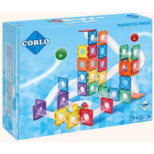 Illustration de : Circuit pièces magnétiques (100 pièces) - Coblo