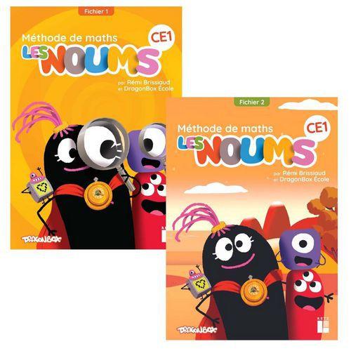 Illustration de : 9782725642123 Les noums CE1 fichier élève en 2 volumes édit.2022