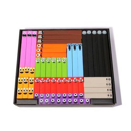 Illustration de : 9782725641621 Les noums CP boîte de 126 réglettes