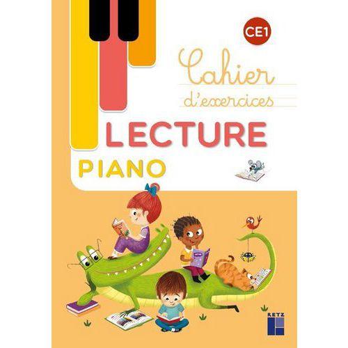 Illustration de : 9782725642017 Lecture Piano CE1 cahier d'exercices édit.2022
