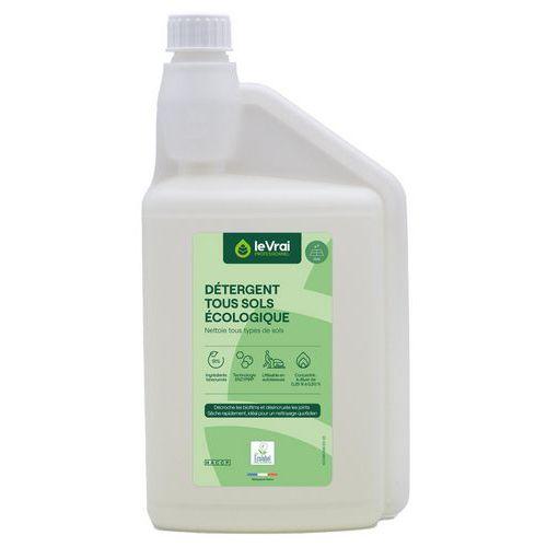 Illustration de : Détergent tous sols et multi-surfaces - 1L - Enzypin