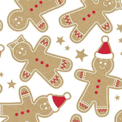 Illustration de : Rouleau kraft brut 50x0,70m Pain d épice - Clairefontaine