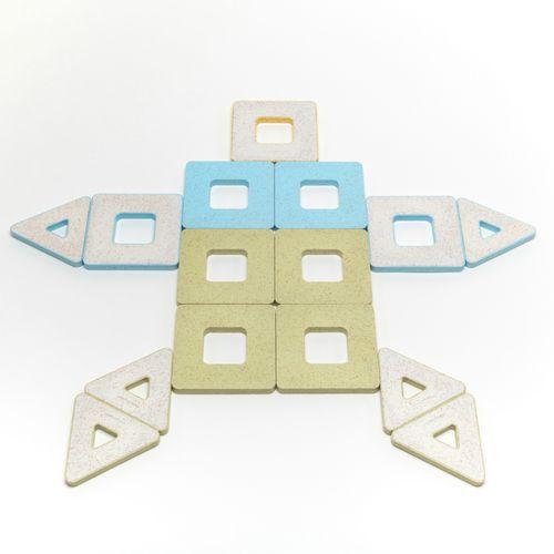 Illustration de : Kindermag set de la classe - Polydron