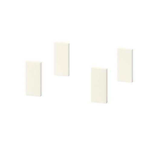 Illustration de : Jeu de pieds pour meuble de rangement Allégra Quadrifoglio