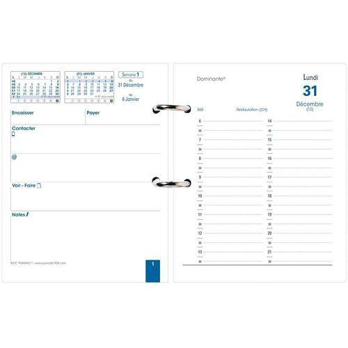Illustration de : Bloc de bureau Journalier Bloc Planing - 2026 - Quo Vadis