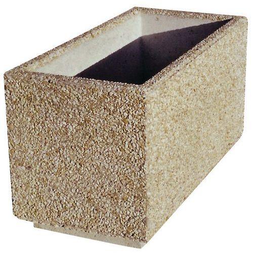 Illustration de : Jardinière béton rectangulaire - Manutan Expert