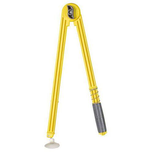 Illustration de : Compas pour tableau en replastic - Wissner