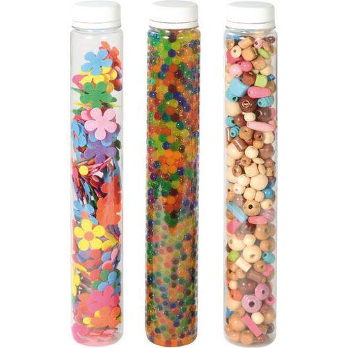 Illustration de : Lot 10 tubes sensoriels vides - Eduplay