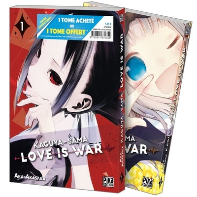 Kaguya-sama: love is war pack offre découverte t01 et t02 - Image principale
