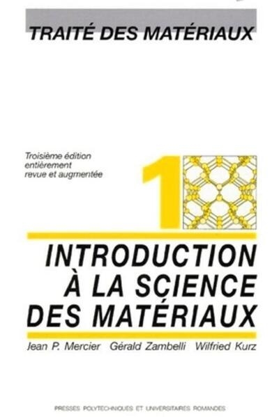Introduction à la science des matériaux - Image principale