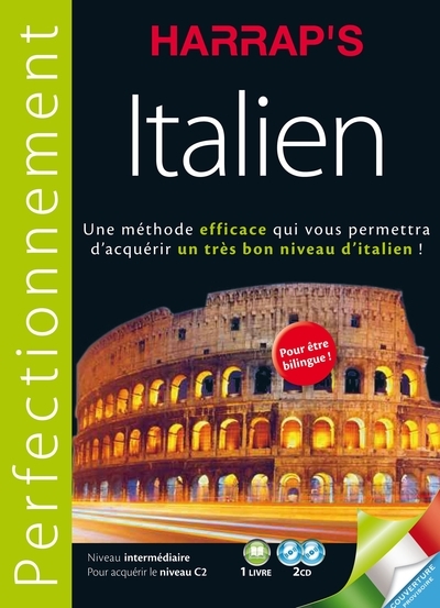 Harrap's méthode perfectionnement italien 2cd + livre - Image principale