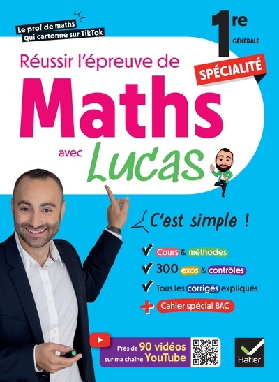 Réussir l'épreuve de maths 1re spécialité avec lucas - c'est simple ! - Image principale