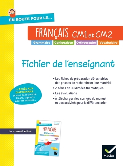 En route pour le français - cm1 cm2 - ed. 2025 - fichier de l'enseignant - Image principale