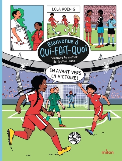 En avant vers la victoire ! - découvre le métier de footballeuse - Image principale