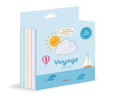 Voyage - mon petit livre d'activités en tissu - Image principale