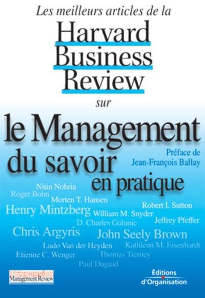 Le management du savoir en pratique - Image principale