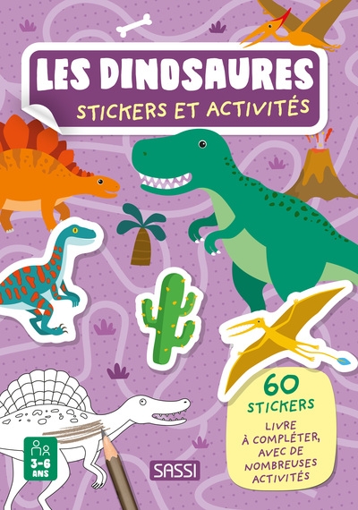 Les dinosaures. stickers et activités - Image principale