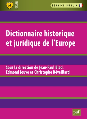 Dictionnaire historique et juridique de l'europe - Image principale