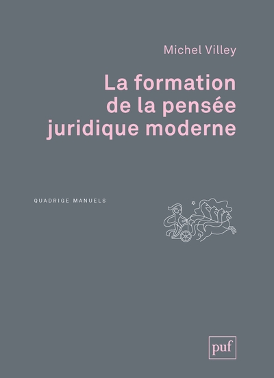 La formation de la pensée juridique moderne - Image principale