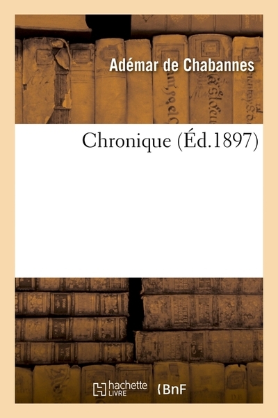 Chronique (éd.1897) - Image principale