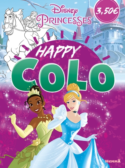 Disney princesses - happy colo (tiana et cendrillon) - Image principale