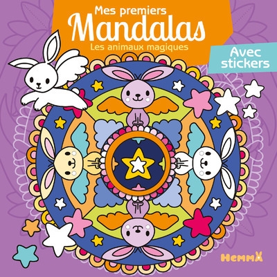 Mes premiers mandalas - les animaux magiques - avec stickers - Image principale