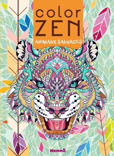 Color zen - animaux sauvages (tigre) - Image principale