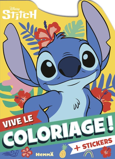 Disney stitch - vive le coloriage ! - + stickers offerts - Image principale