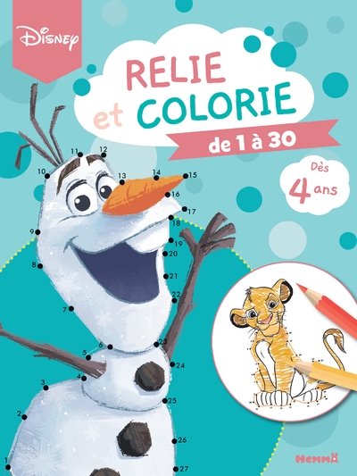 Relie et colorie - de 1 à 30 - Image principale