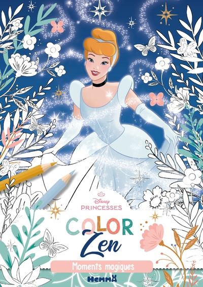 Disney princesses - color zen - moments magiques - Image principale