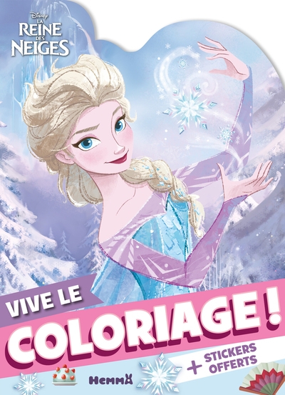 Disney la reine des neiges - vive le coloriage ! (elsa magie) - + stickers offerts - Image principale