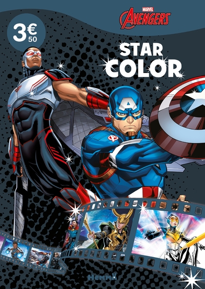 Marvel avengers - star color (falcon et captain america) - Image principale
