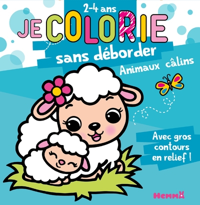 Je colorie sans déborder (2-4 ans) - animaux câlins t65 - Image principale