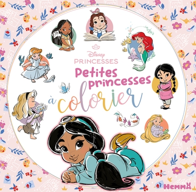 Disney princesses - petites princesses à colorier - Image principale